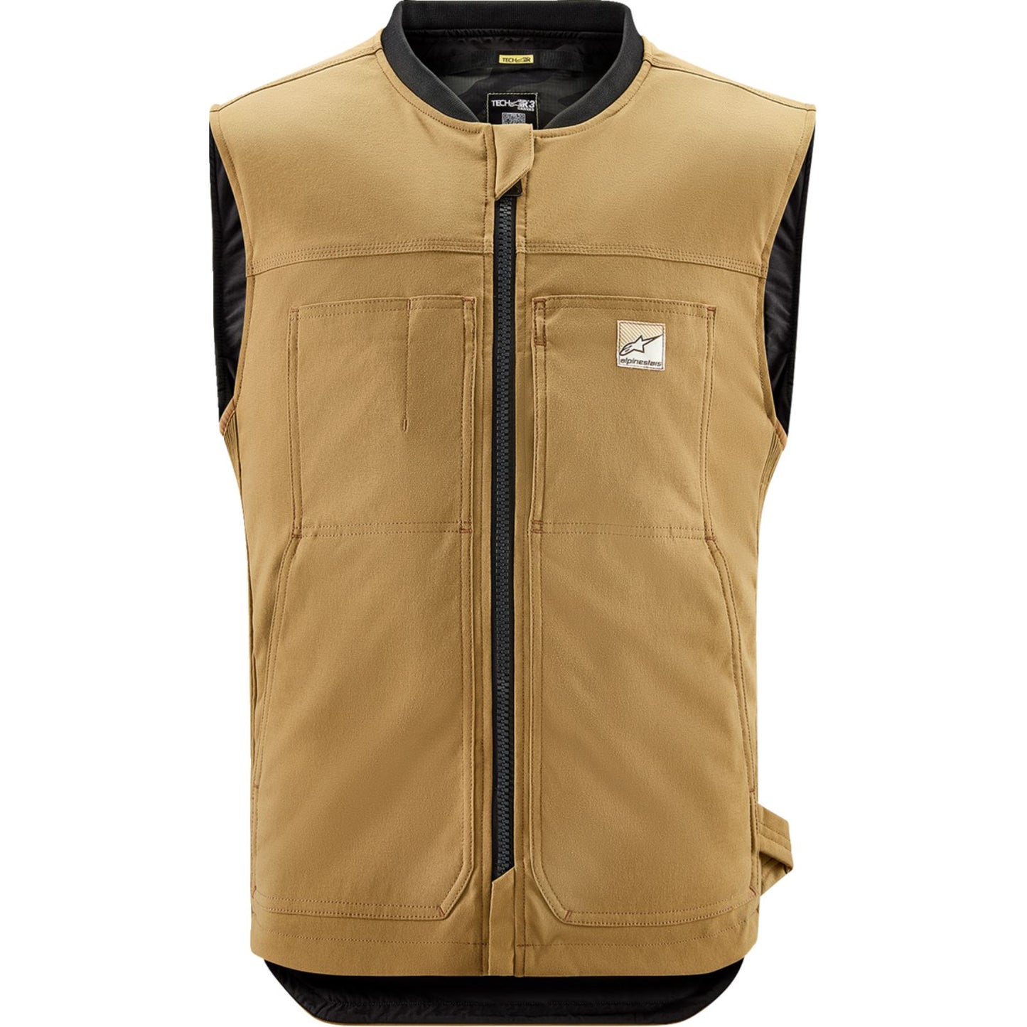 Alpinestars Tech-Air® 3 v2 Canvas Vest - Tan - 4XL [MPN: 6505125-86-4XL]_1546810