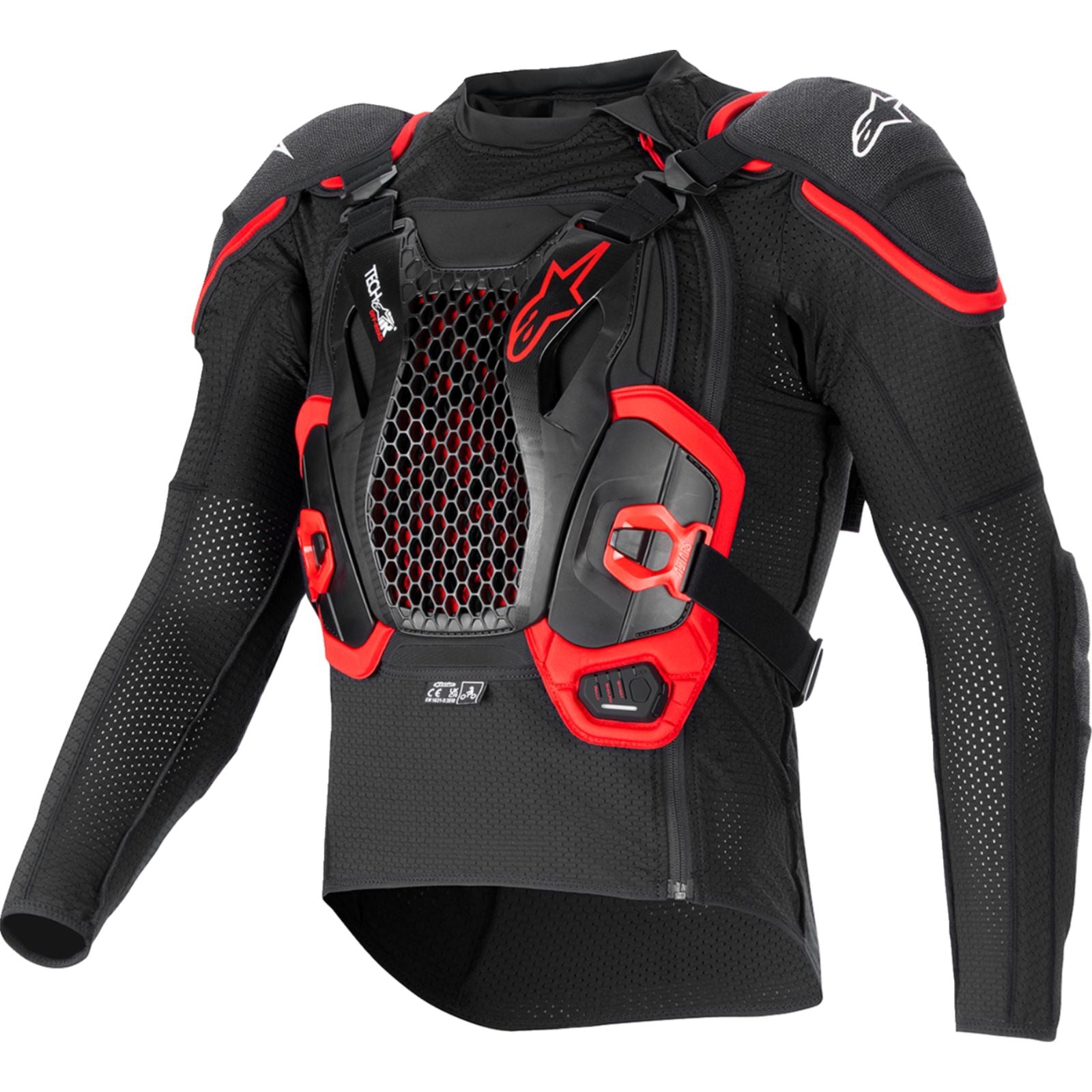 Alpinestars Tech-Air® v2Off-Road System - Black/Red - XL [MPN: 6507123-13F-XL]_1546850