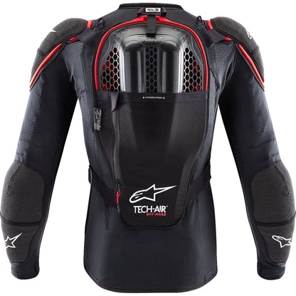 Alpinestars Tech-Air® v2Off-Road System - Black/Red - XL [MPN: 6507123-13F-XL]_1546847