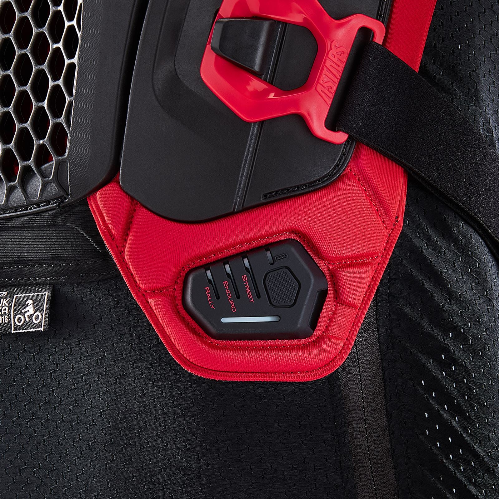 Alpinestars Tech-Air® v2Off-Road System - Black/Red - XL [MPN: 6507123-13F-XL]_1546844