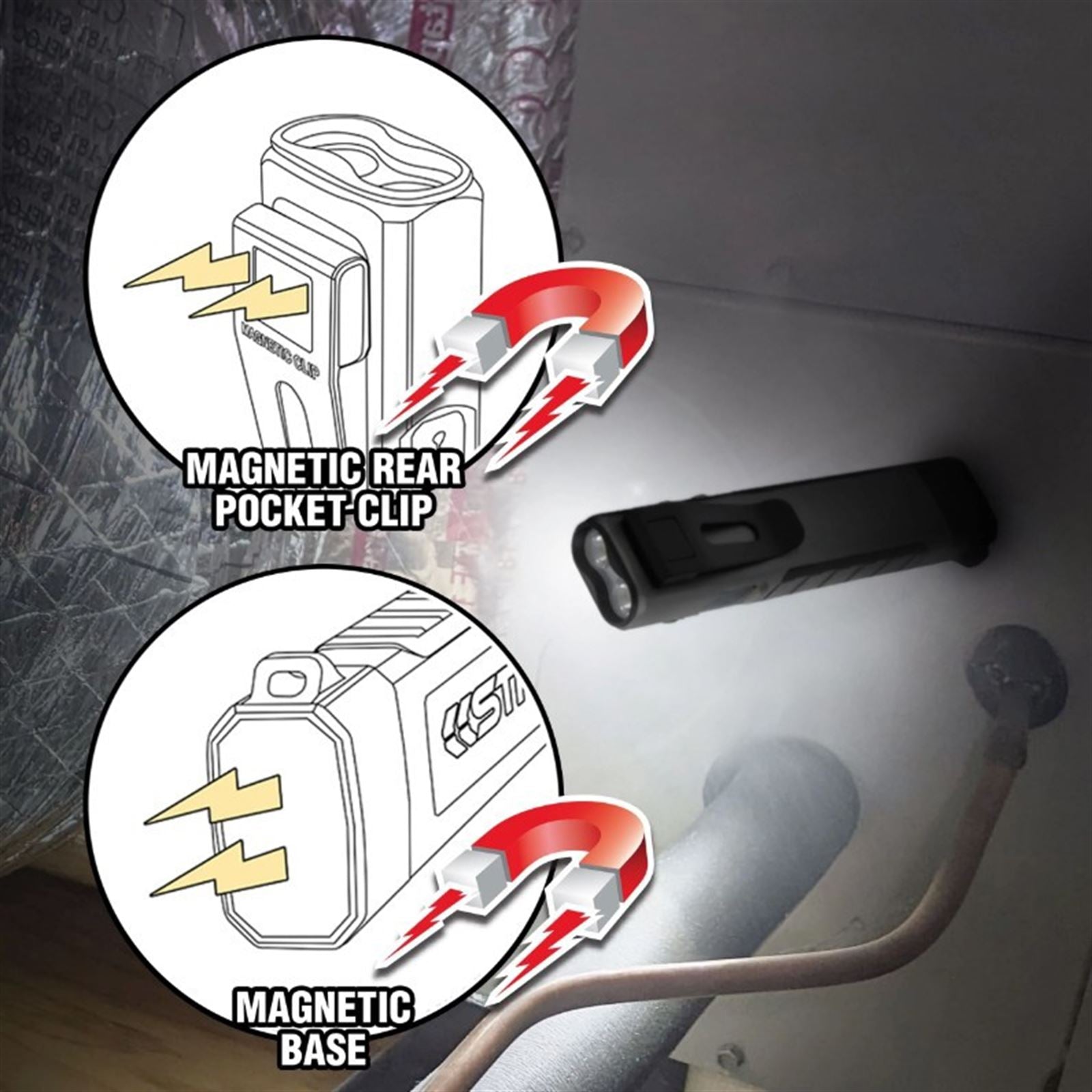 STKR LP-EDC+ 8.0 Flashlight - Low Profile 14270_1554225