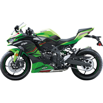 Stompgrip Tank Pad Kit - Volcano - Black for Kawasaki [MPN: 55-10-0204B]_1731577