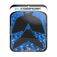 Stompgrip Tank Pad Kit - Volcano - Black for Kawasaki [MPN: 55-10-0204B]_1548192