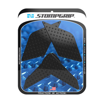 Stompgrip Tank Pad Kit - Volcano - Black for Kawasaki [MPN: 55-10-0204B]_1548192