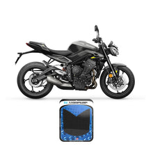 Stompgrip Traction Pad Tank Grips - Volcano - Black for Street Triple 765 [MPN: 55-10-0199B]_1548191