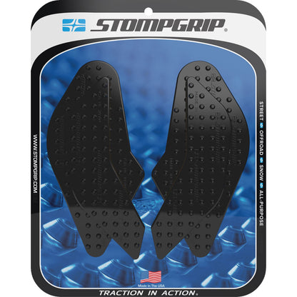 Stompgrip Tank Pad Kit - Volcano - Black for Suzuki [MPN: 55-10-0210B]_1731561