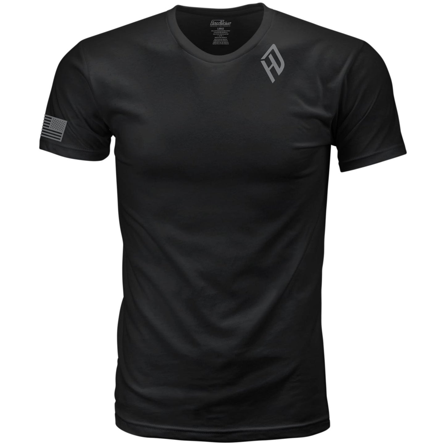 Harddrive Shield Tee - Black/White - XL [MPN: 800-0204X]_1548215