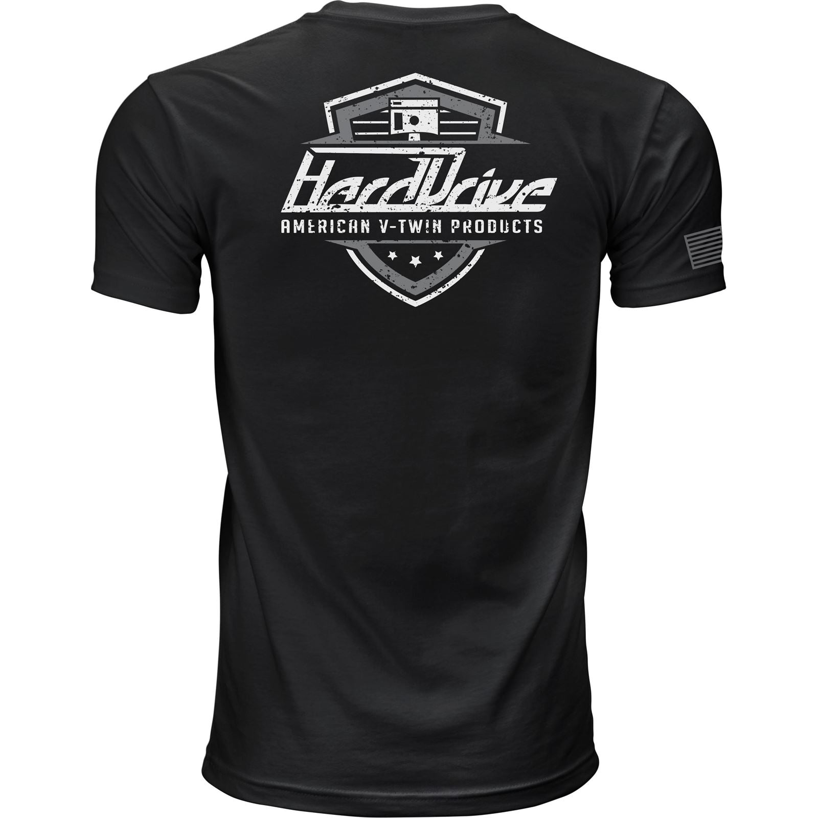 Harddrive Shield Tee - Black/White - XL [MPN: 800-0204X]_1548213