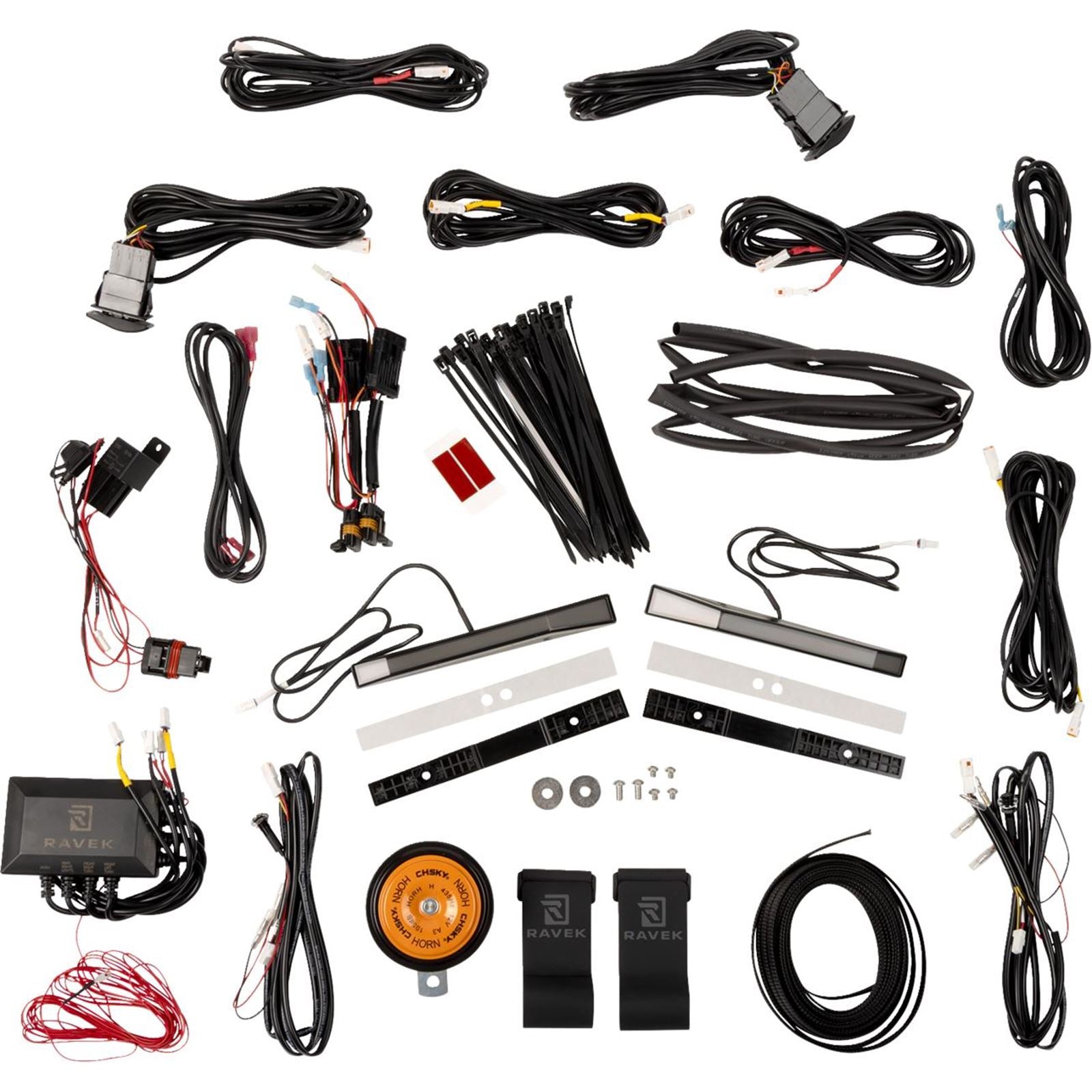 Ravek Turn Signal Kit - White Running Light for Polaris RZR XP 64-319_1709043