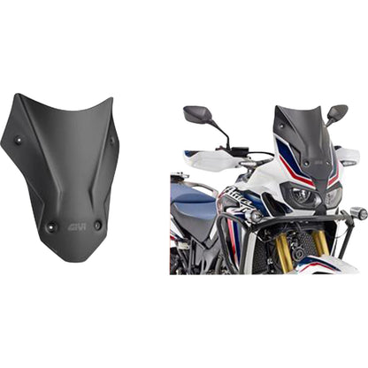 Givi Windshield - Matte Black - CRF1000L D1144BO_1547612