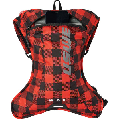 UsWe Outlander Hydration Pack - 2/Liter - Flannel Red/Black [MPN: 202076048]_1547669