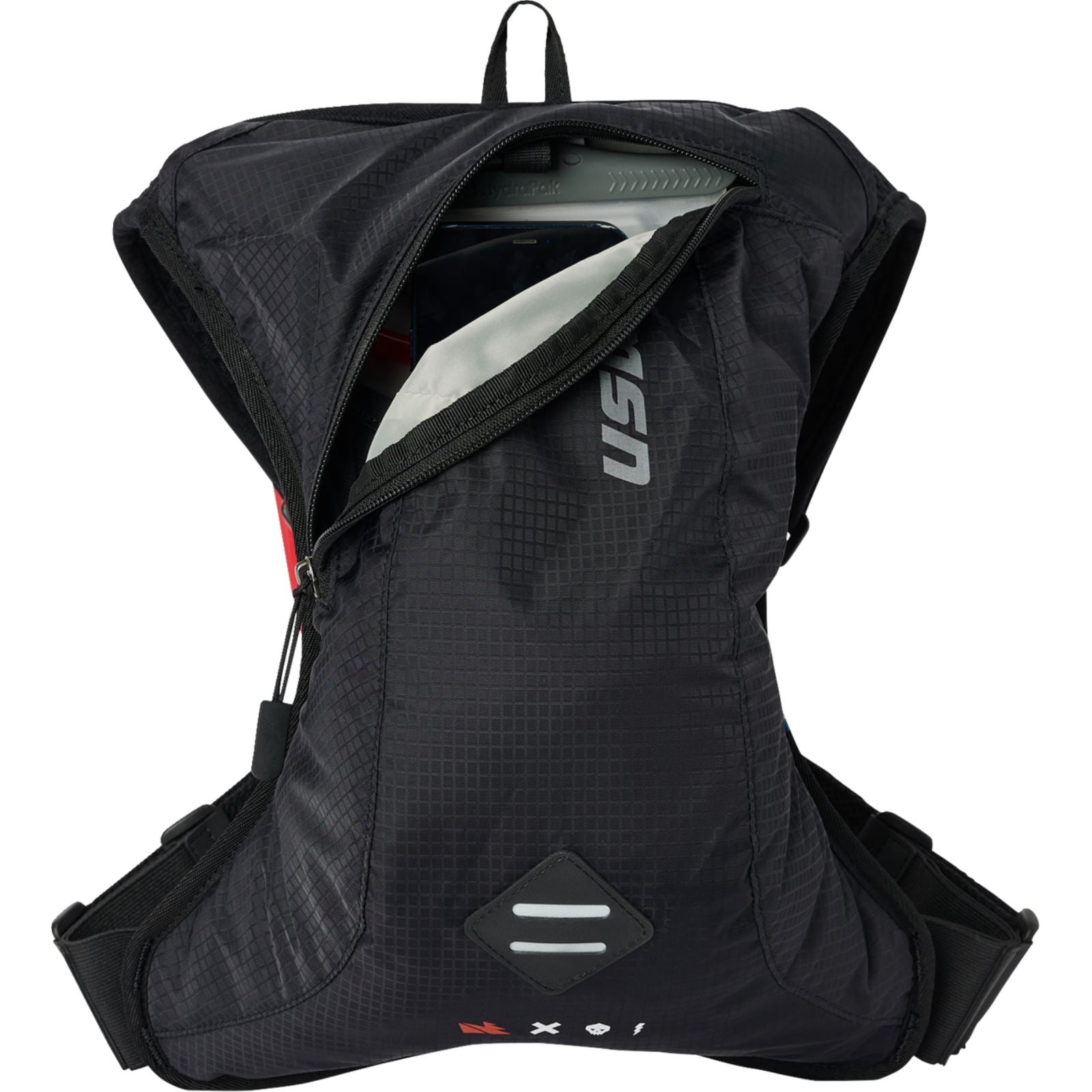 UsWe Outlander Hydration Pack - 4/Liter - Recycled Black [MPN: 204076001]_1547806