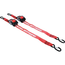 Moose Offroad Retractable Ratcheting Straps - 2" x 10' - Red 3920-0538_1624216