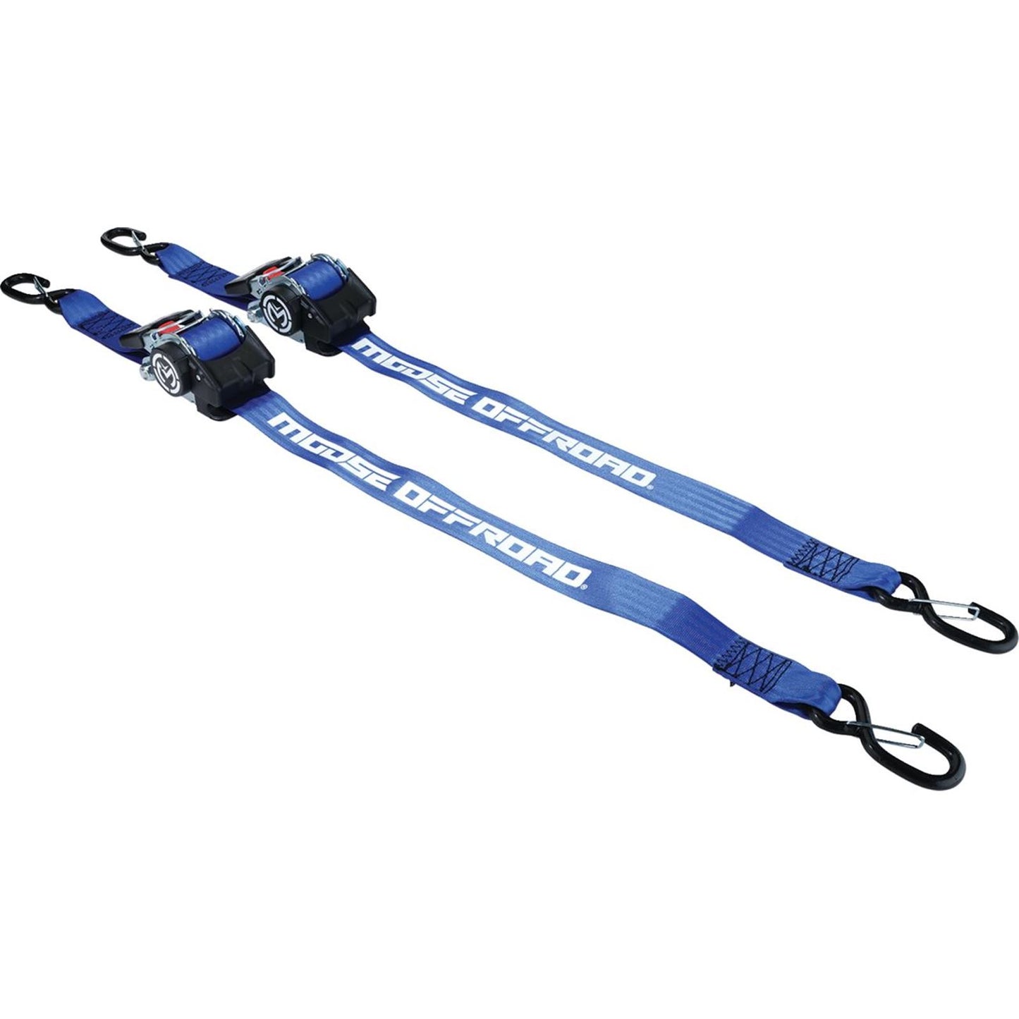 Moose Offroad Retractable Ratcheting Straps - 2" x 10' - Blue [MPN: 3920-0539]_1624229