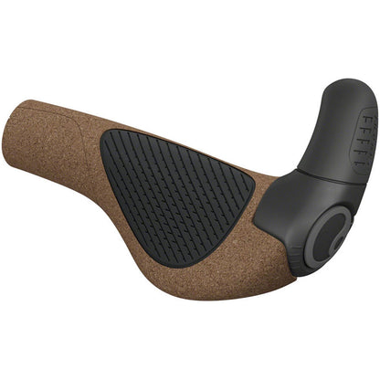 Ergon GP2 Evo BioKork Grips - Lock-On - Small- Black/Tan [MPN: 42410326]_1924927