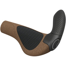 Ergon GP3 Evo BioKork Grips - Lock-On - Large- Black/Tan [MPN: 42410338]_1924995