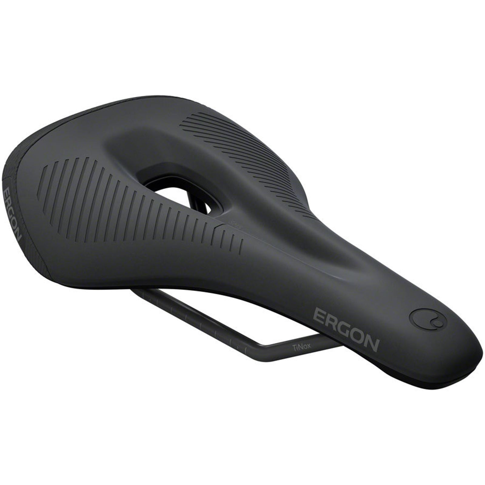 Ergon SMS Comp Saddle - TiNox SL - Black - Men's - Small/Medium [MPN: 44001511]_1926836