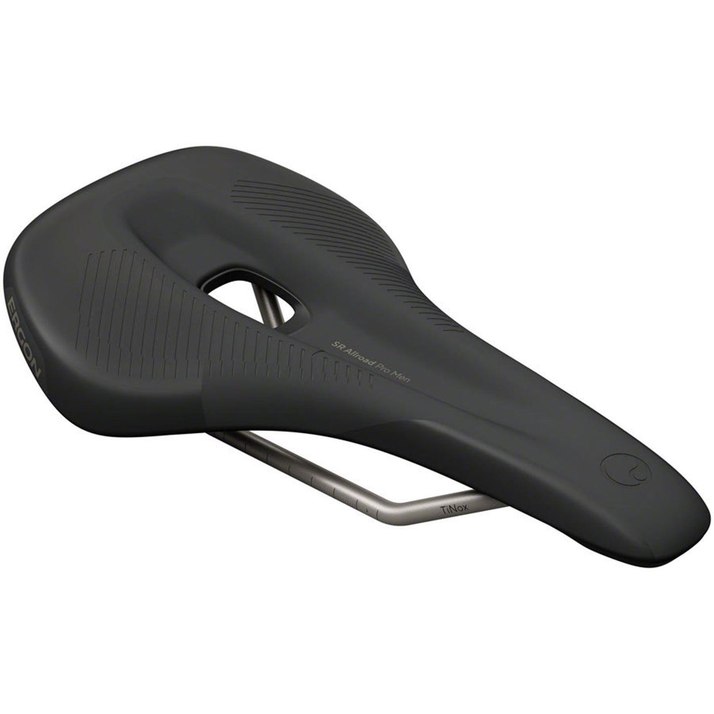 Ergon SR Allroad Pro Saddle - TiNox SL - Black - Men's - Small/Medium [MPN: 44063540]_1926823