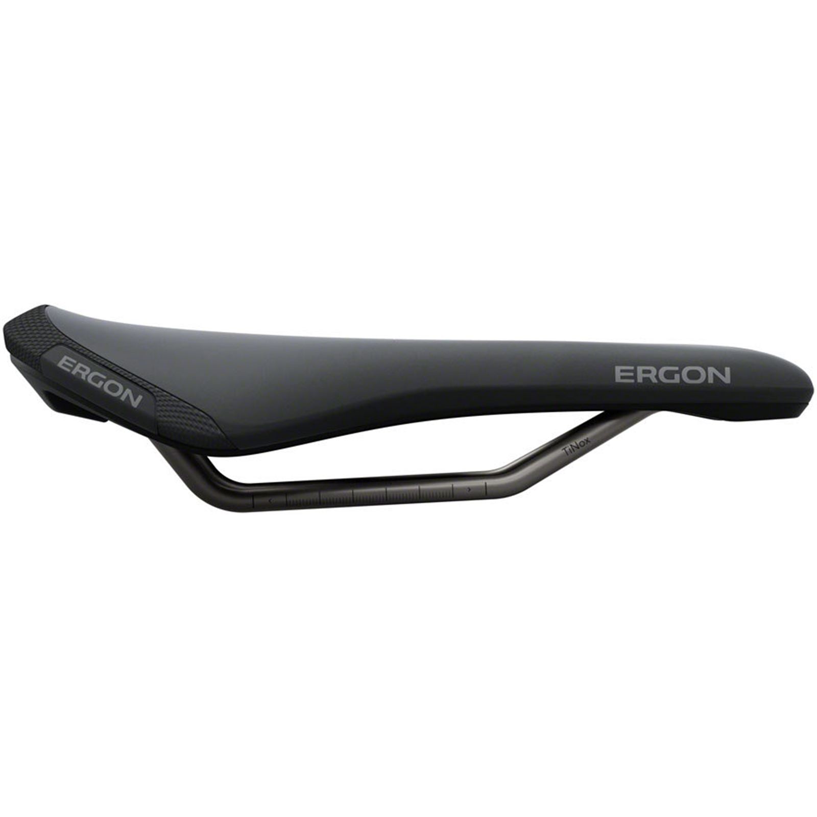 Ergon SMS Sport Saddle - TiNox XP - Black - Men's - Small/Medium [MPN: 44001510]_1926857