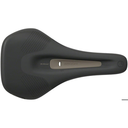 Ergon SR Allroad Comp Saddle - TiNox XP, Black, Women's, Medium/Large [MPN: 44063531]_2147186