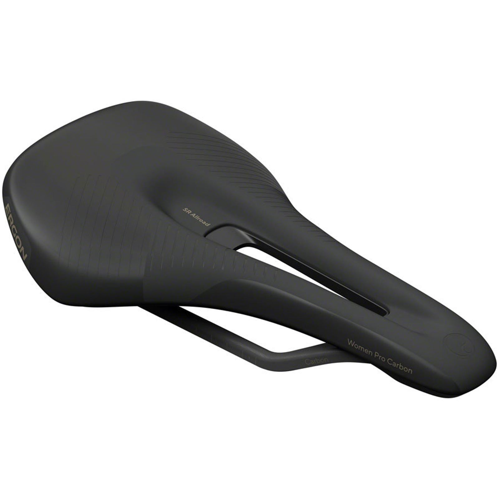 Ergon SR Allroad Pro Carbon Saddle - Carbon - Black - Women's - Medium/Large [MPN: 44063571]_1926903