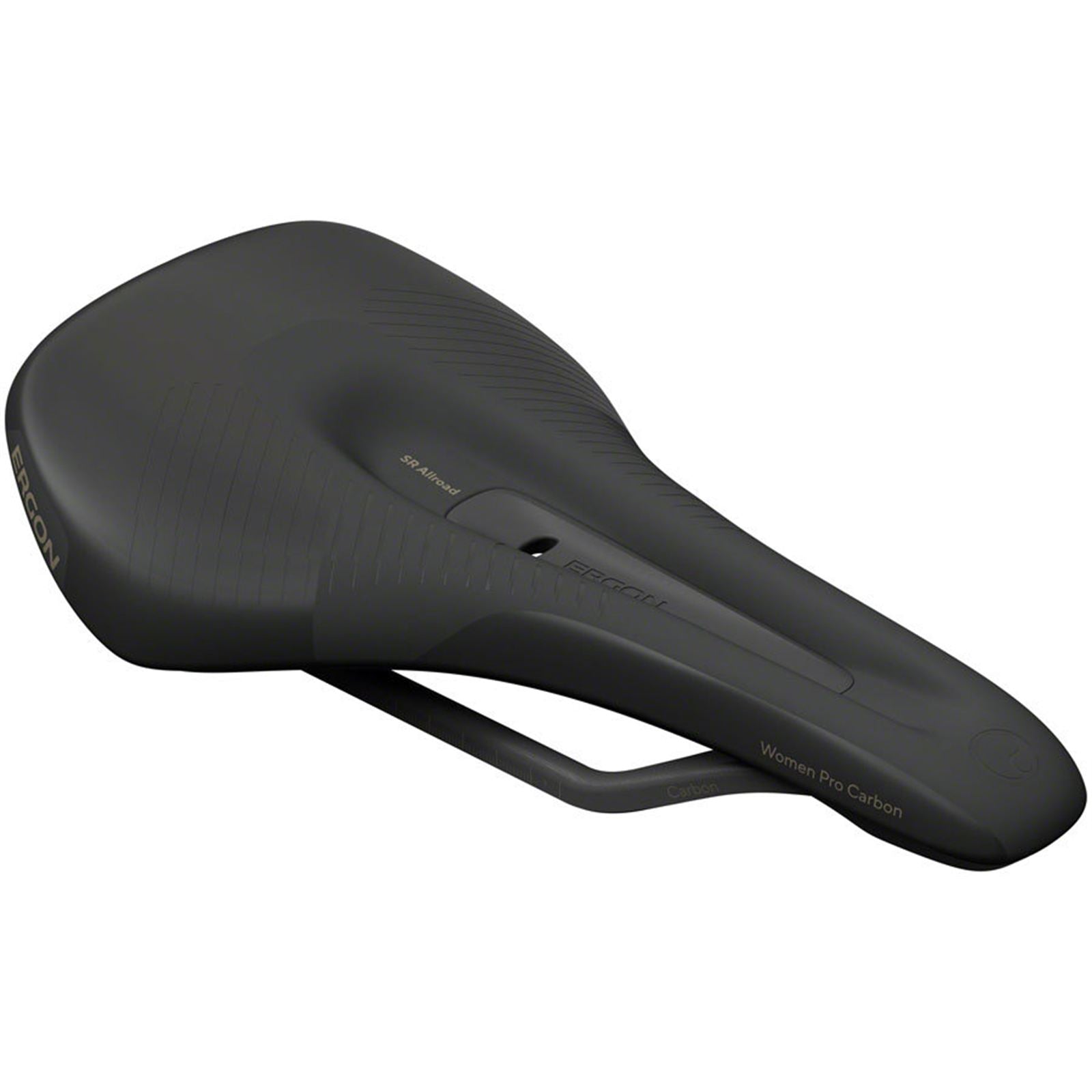 Ergon SR Allroad Pro Carbon Saddle - Carbon - Black - Women's - Medium/Large [MPN: 44063571]_1926906