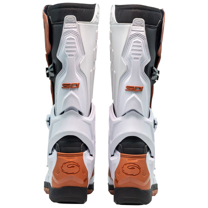 Sidi - Powersports Crossair Boots - White/Black/Bronze - Size 8 (Euro 41) [MPN: 000MMXCROSSAIRW]_1997507