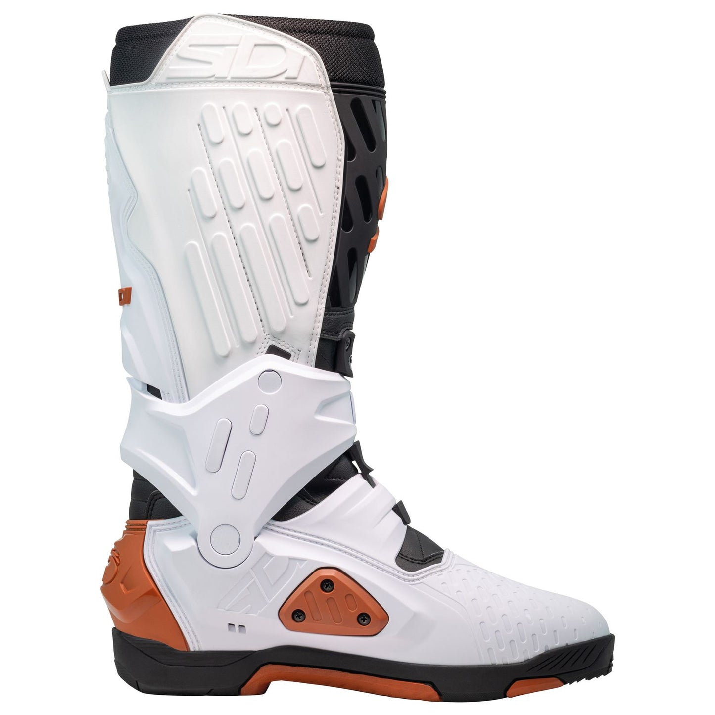Sidi - Powersports Crossair Boots - White/Black/Bronze - Size 8.5 (Euro 42) [MPN: 000MMXCROSSAIRW]_1997827