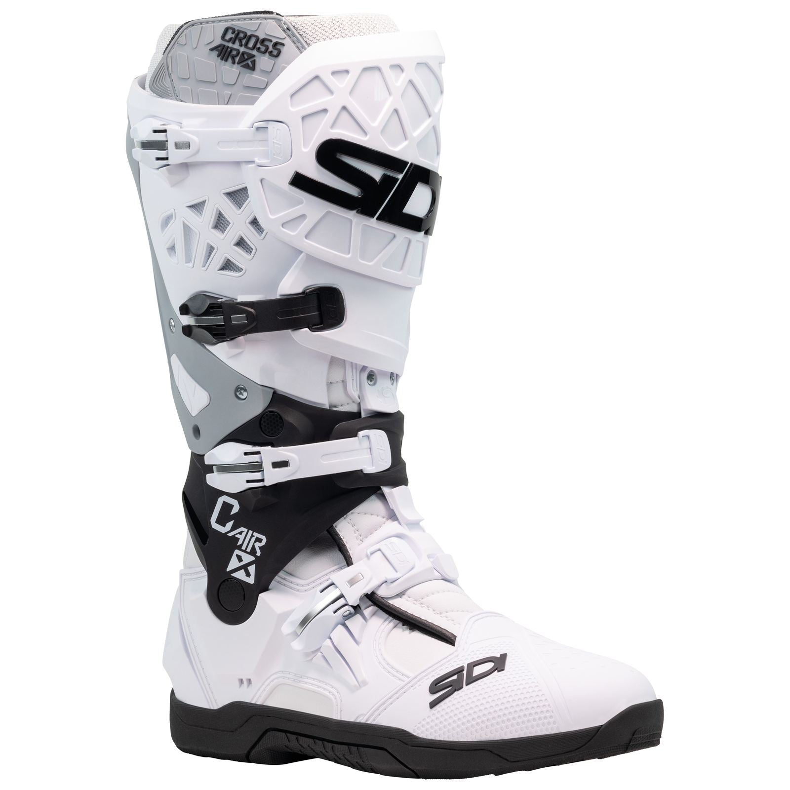 Sidi - Powersports Crossair X Boots - White/Black - Size 7 (Euro 40) [MPN: 000MMCROSSAIRXW]_2083301