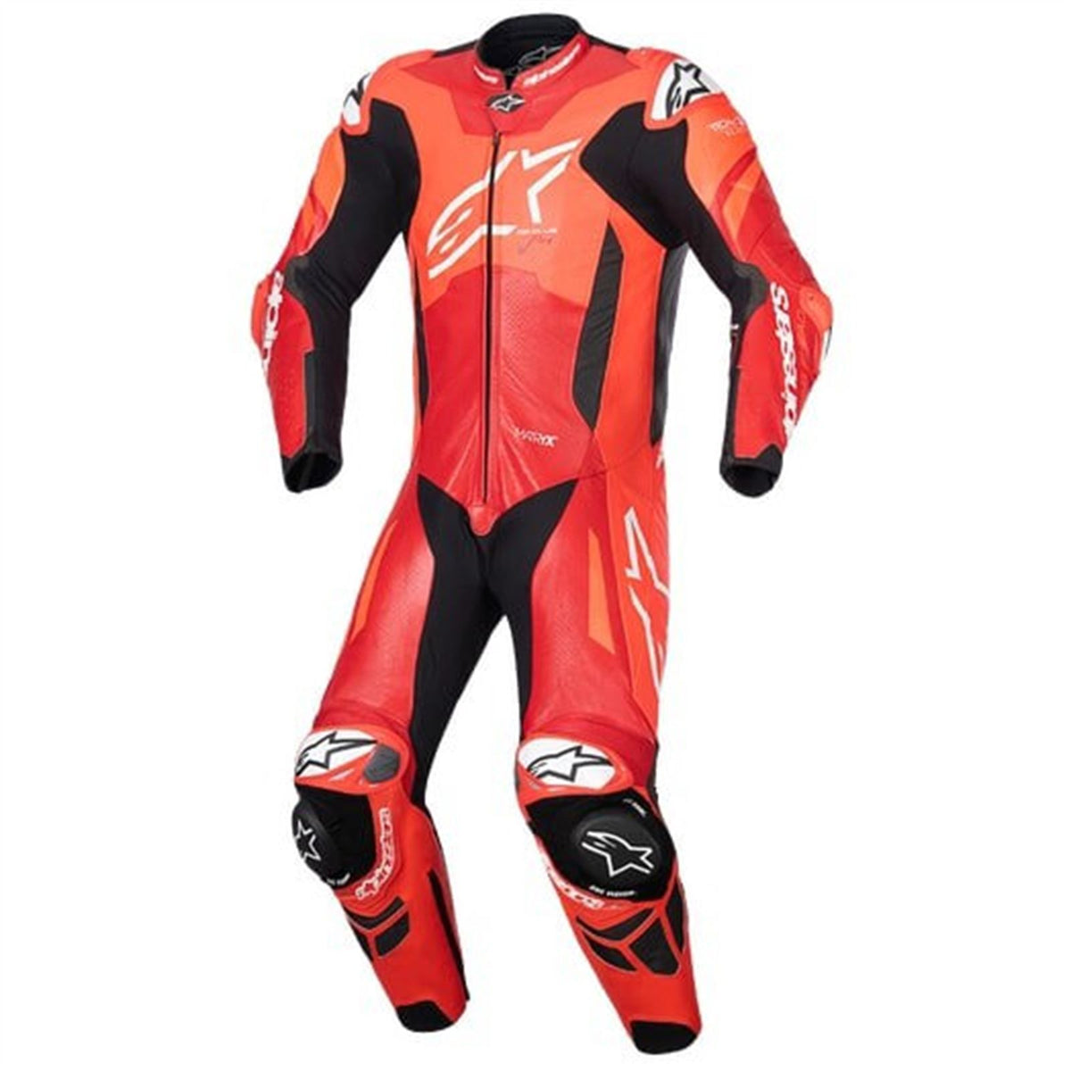 Alpinestars GP Plus V4 Sprint 1-Piece Leather Suit - Red /Red/White - Size 46 [MPN: 31502253087-46]_1618484