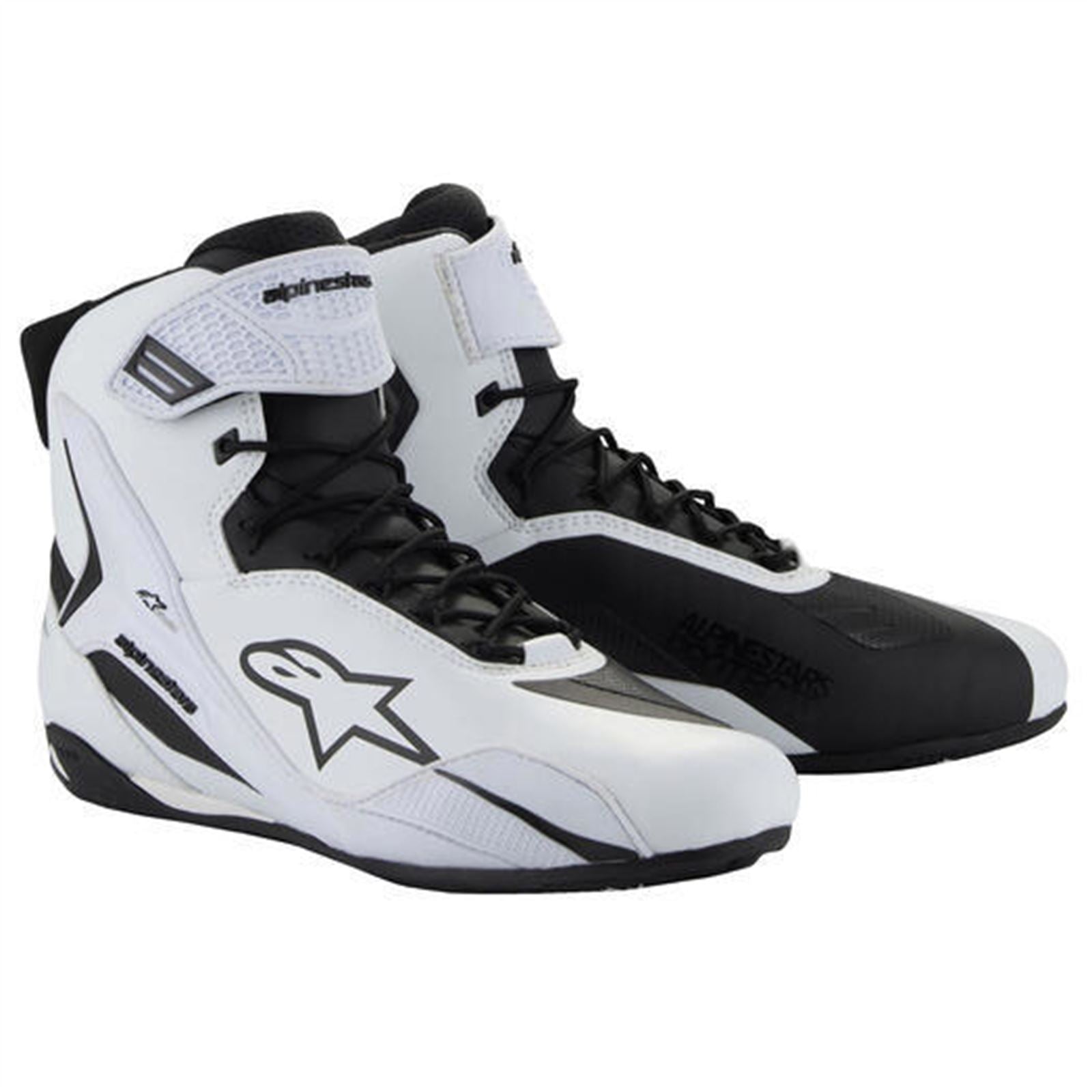 Alpinestars Stella Faster-4 Riding Shoes - White/Black_1618594