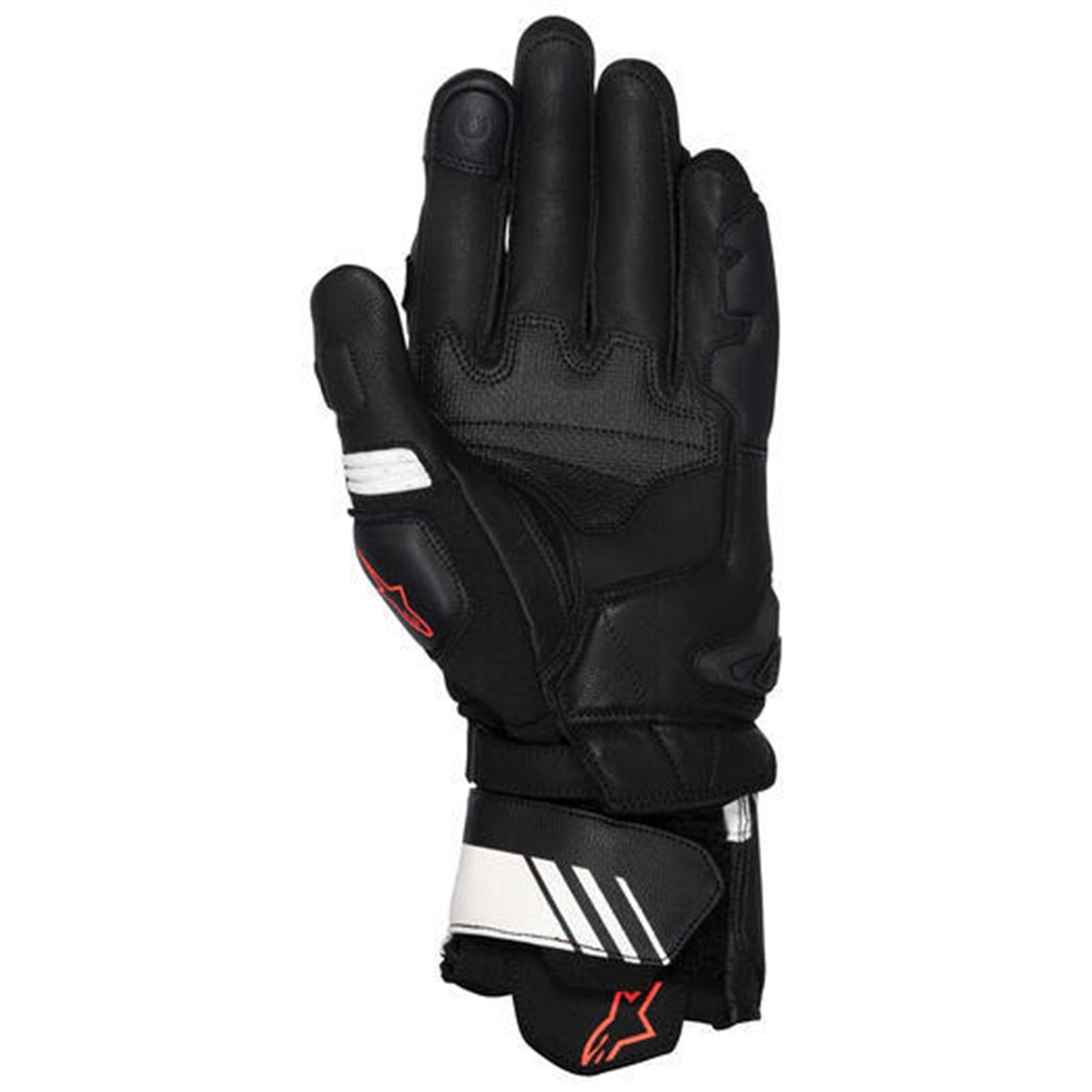 Alpinestars GP Plus R V3 Leather Gloves - Black/White/Red Fluo_1618644