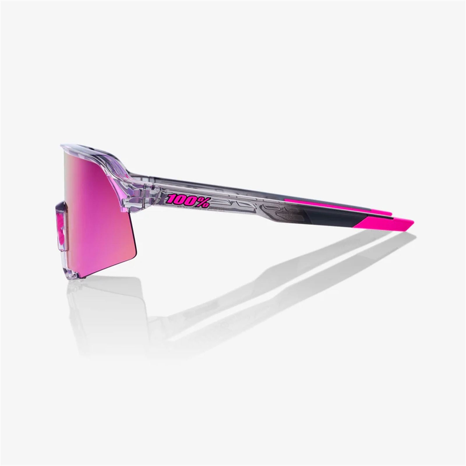 100% S3 Tokyo Night Sunglasses - Purple Multilayer Mirror Lens 60005-00017_1768213