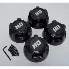 Birdie Pro Center Cap – Black color – Silver HD logo for 14" Rhino Wheels only CC0007_1547941
