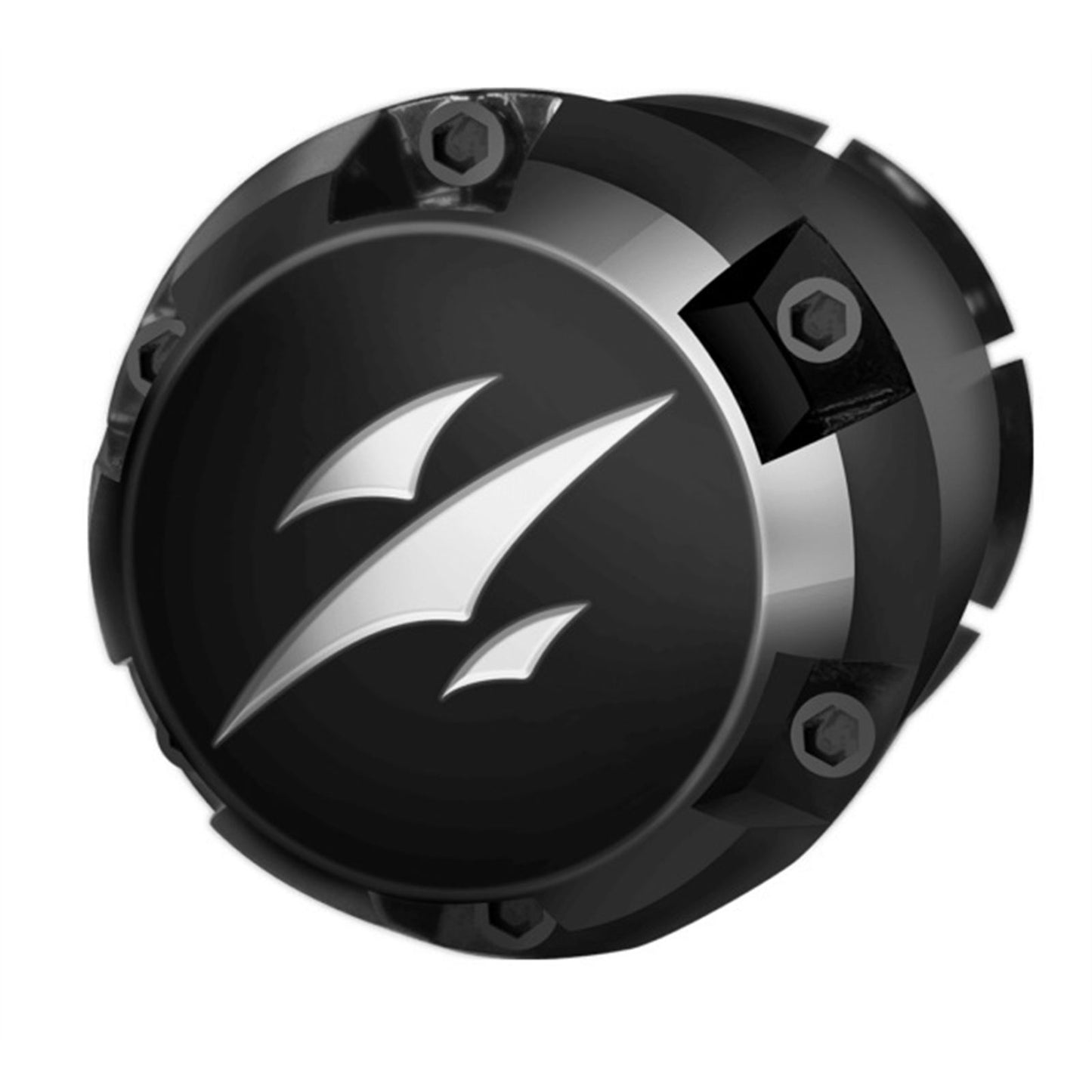 Birdie Pro Beast Center Cap - Matte Black - Silver Logo - Each [MPN: CC0024]_2116452