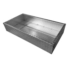 Birdie Pro Utility Box (Open Cargo) Aluminum Diamond Plate for Club Car Precedent [MPN: UBPR01]_1732727