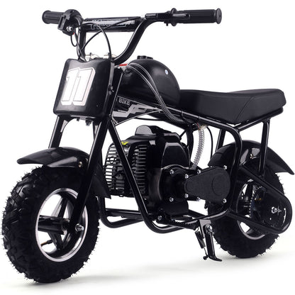 MotoTec USA Urchin 49cc 2-Stroke Kids Gas Mini Bike - Black MT-MB-49cc-Urchin_Black_1555021