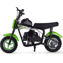 MotoTec USA Urchin 49cc 2-Stroke Kids Gas Mini Bike - Green MT-MB-49cc-Urchin_Green_1555034