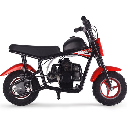 MotoTec USA Urchin 49cc 2-Stroke Kids Gas Mini Bike - Red MT-MB-49cc-Urchin_Red_1555043