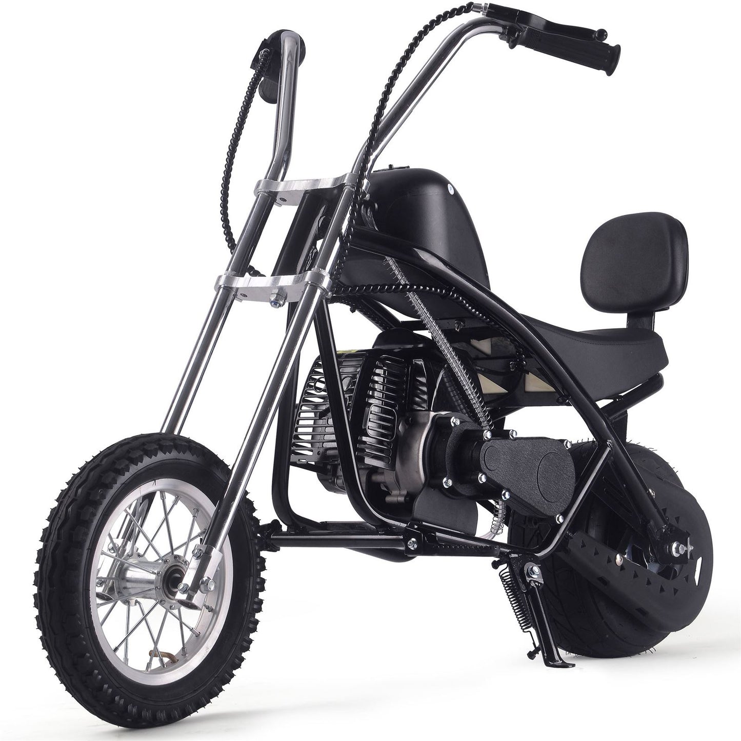 MotoTec USA 49cc Gas Mini Chopper V2 - Black MT-MC-V2_Black_1555045