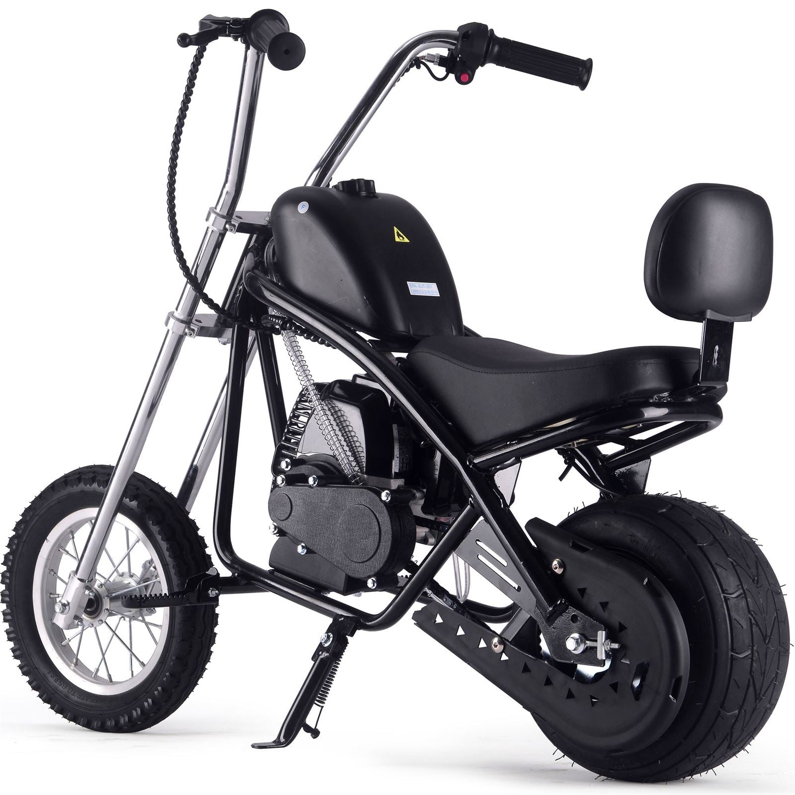 MotoTec USA 49cc Gas Mini Chopper V2 - Black MT-MC-V2_Black_1555047