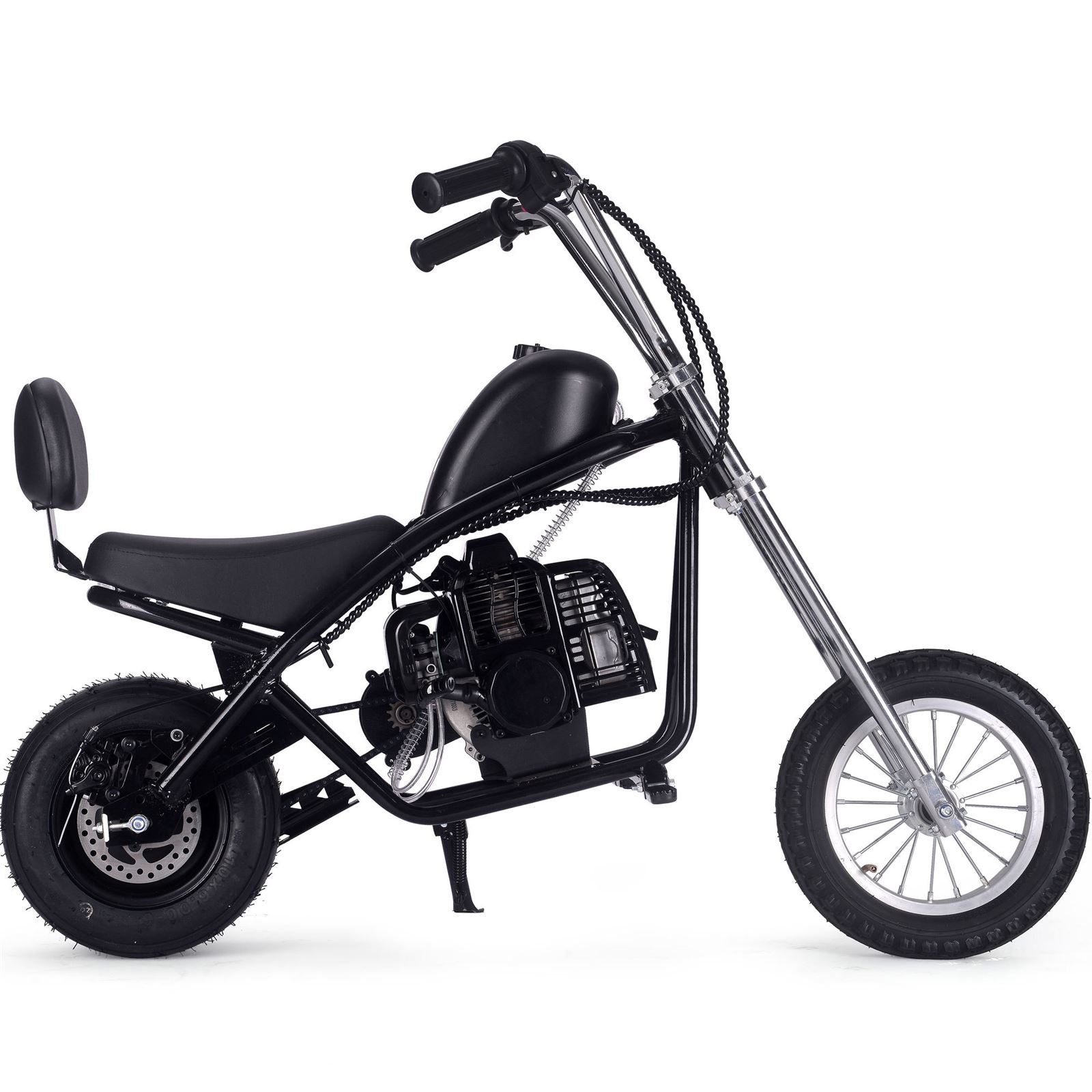 MotoTec USA 49cc Gas Mini Chopper V2 - Black MT-MC-V2_Black_1555049