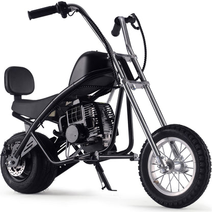 MotoTec USA 49cc Gas Mini Chopper V2 - Black MT-MC-V2_Black_1555050