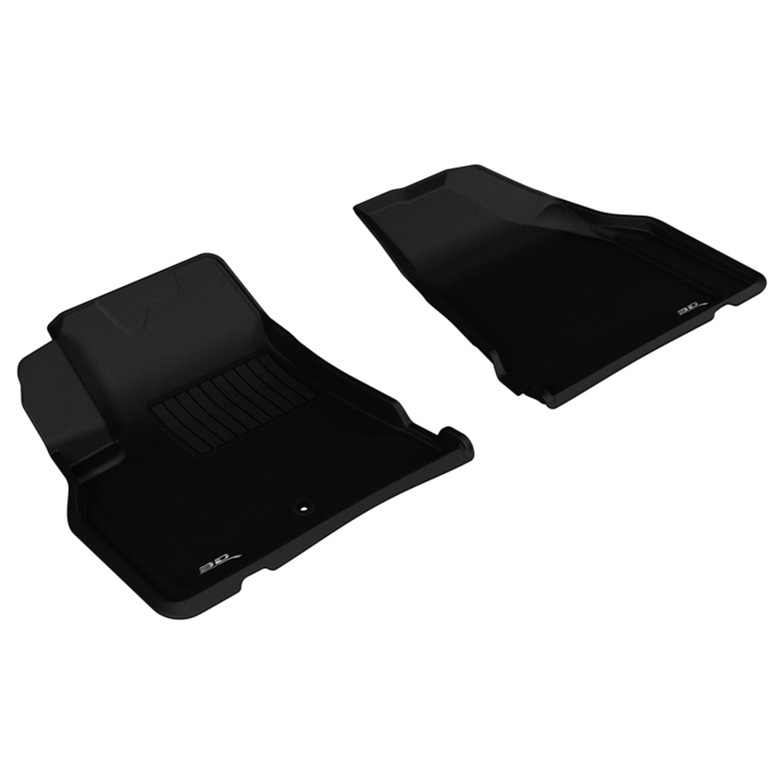3D MAXpider Kagu 1st Row Floormat for 2008-2017 Buick/Chevrolet/GMC - Black [MPN: L1BC02211509]_1558670