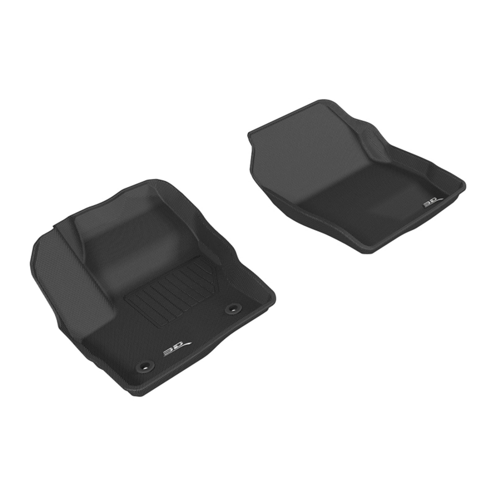 3D MAXpider Kagu 1st Row Floormat for 2015-2019 Ford Escape - Black [MPN: L1FR10611509]_1558647