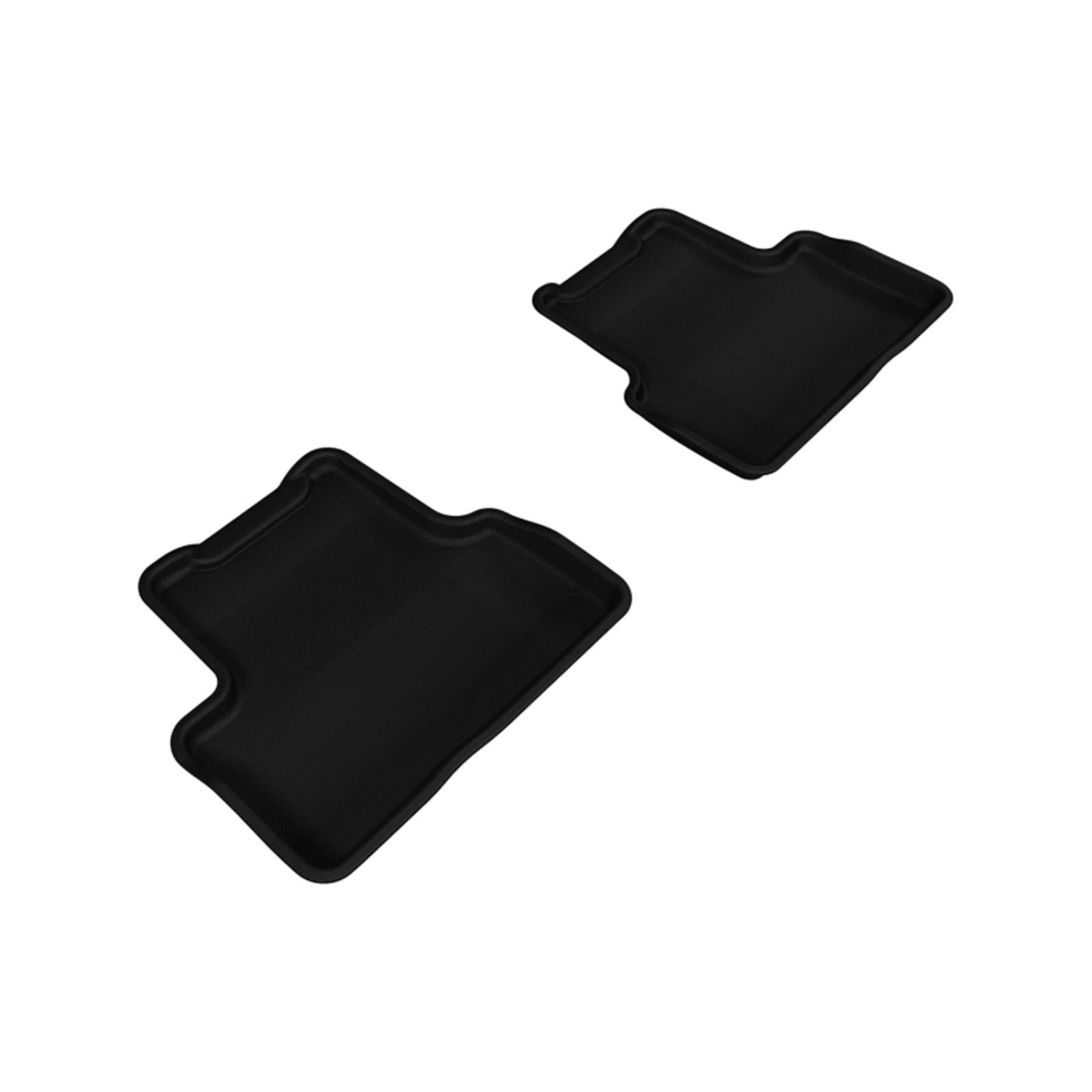 3D MAXpider Kagu 2nd Row Floormats - Black for 2011-2015 Chevrolet Cruze [MPN: L1CH04421509]_1558743