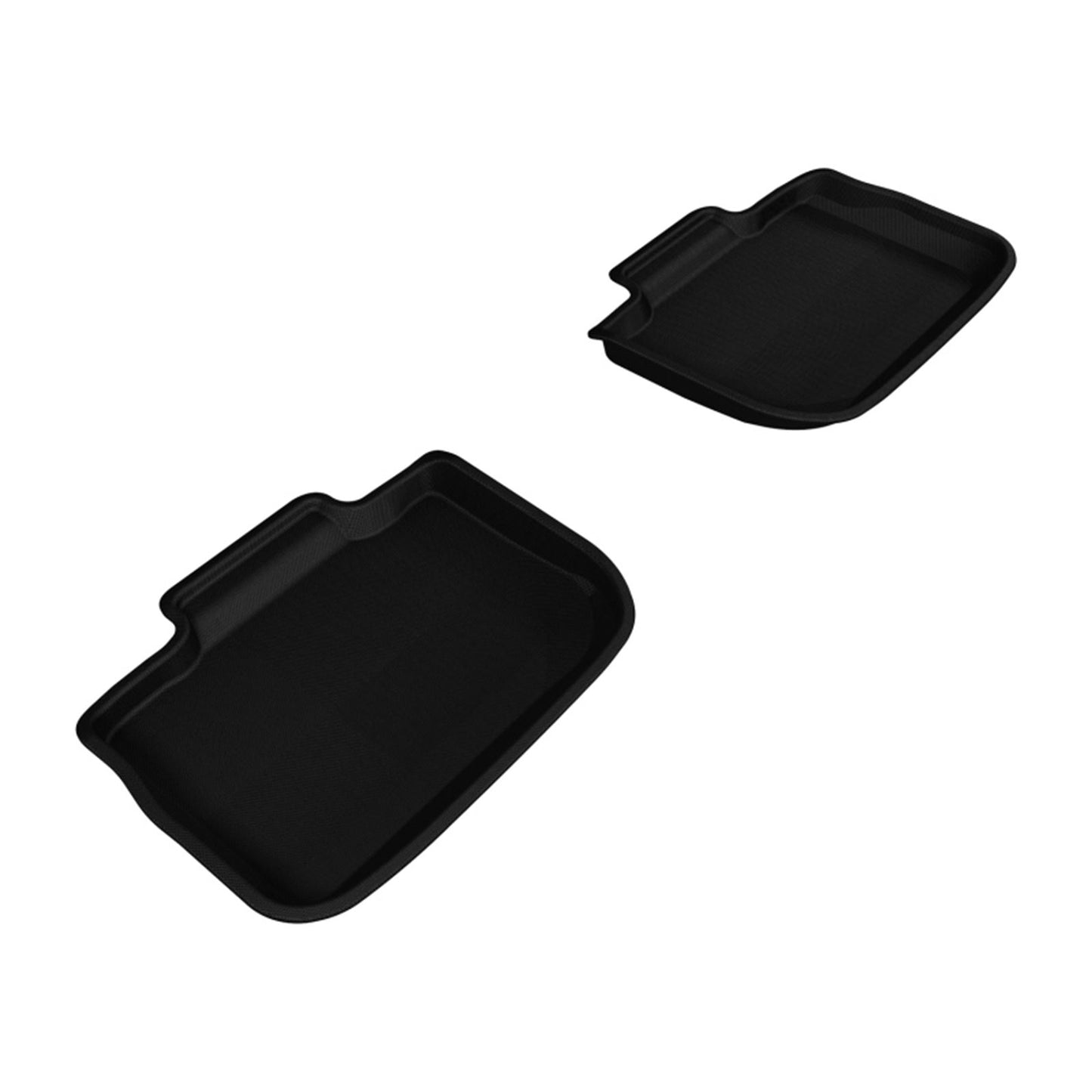 3D MAXpider Kagu 2nd Row Floormats - Black for 2011-2020 Dodge/Chrysler Charger [MPN: L1DG01421509]_1558747