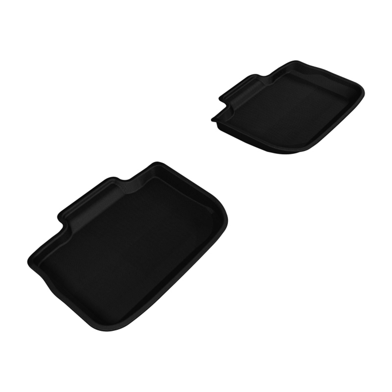 3D MAXpider Kagu 2nd Row Floormats - Black for 2011-2020 Dodge/Chrysler Charger [MPN: L1DG01421509]_1558747