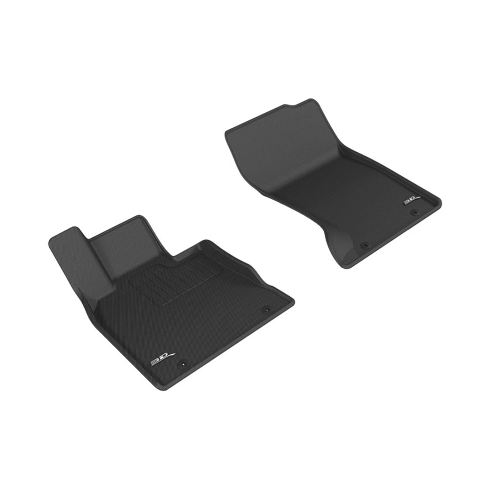 3D MAXpider Kagu 1st Row Floormats - Black for 17-21 Genesis G90 AWD [MPN: L1GS00011509]_1558855