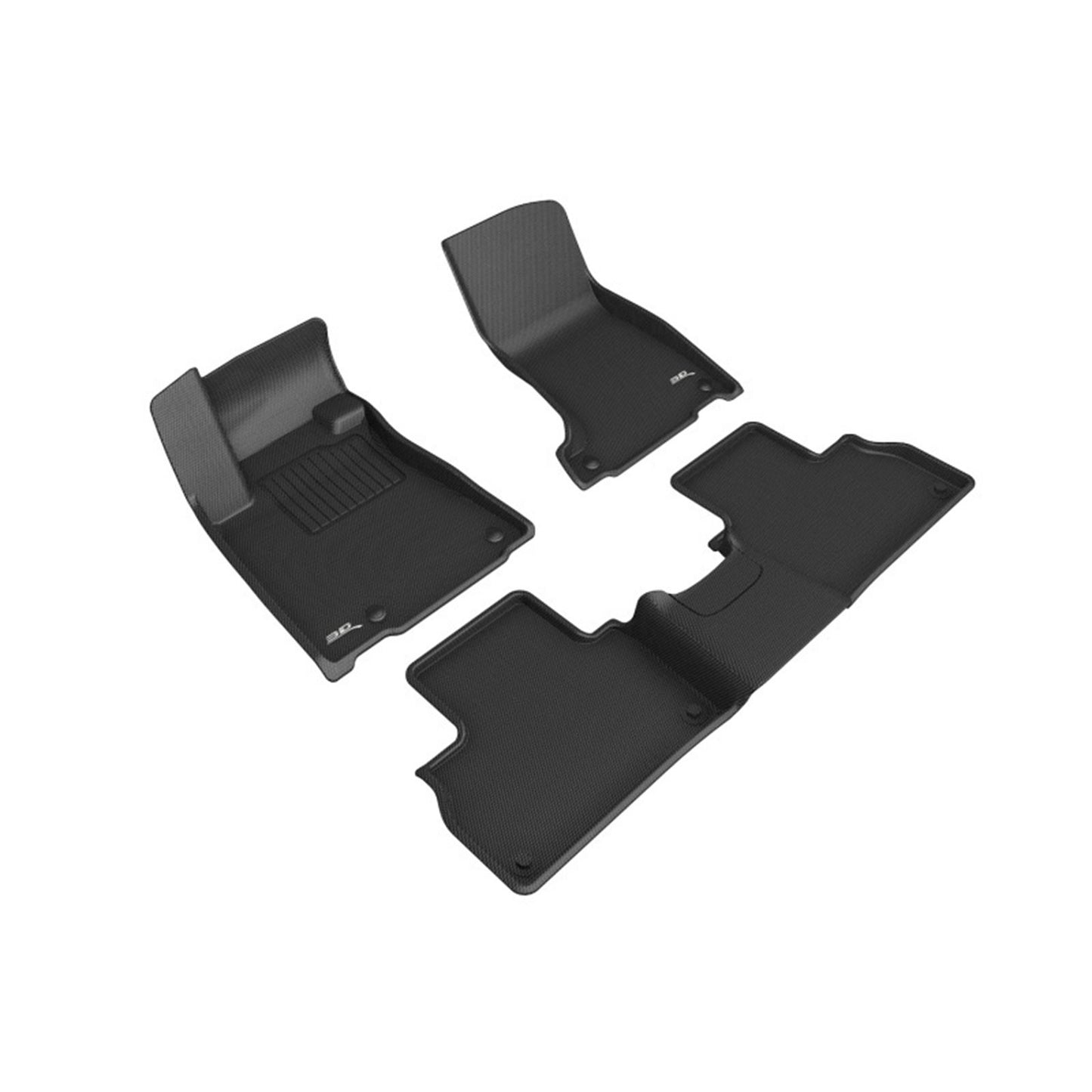 3D MAXpider Kagu Floormats - Black R1 R2 for 19-23 Maserati Levante [MPN: L1MR00901509]_1558980